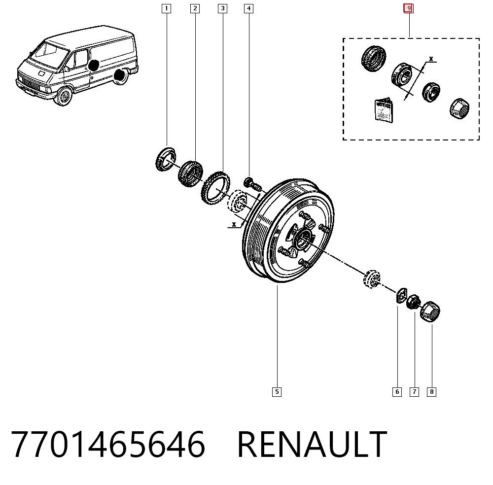 7701465646 Renault (RVI)