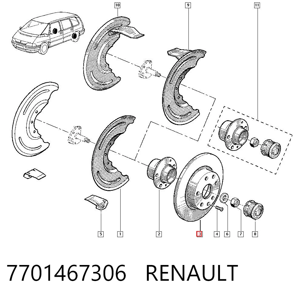 7701467306 Renault (RVI)