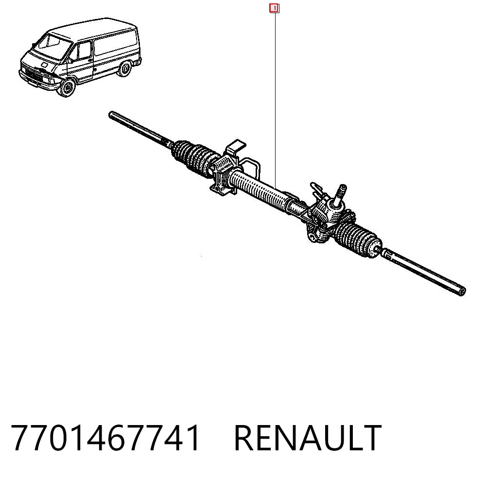 Comprar Cremallera de dirección Renault Trafic  TXX a bajo precio