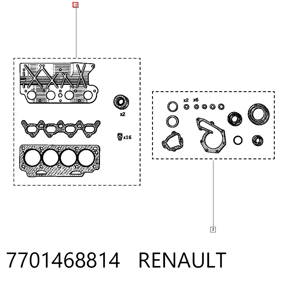 7701468814 Renault (RVI)