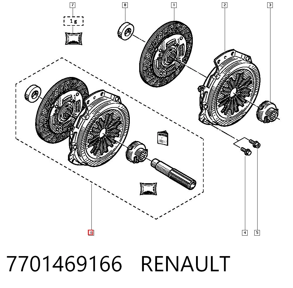 7701469166 Renault (RVI)