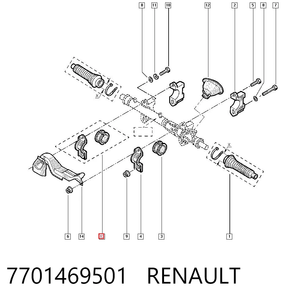 7701469501 Renault (RVI)