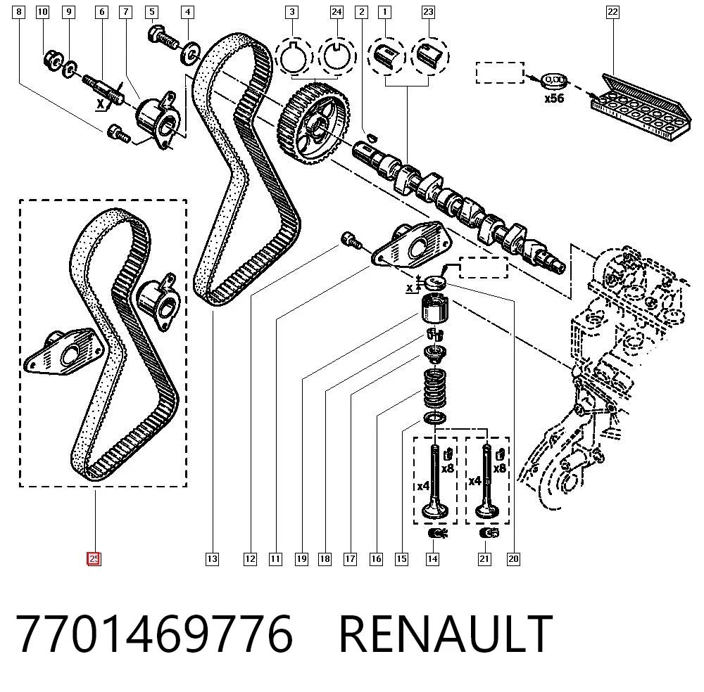 7701469776 Renault (RVI)