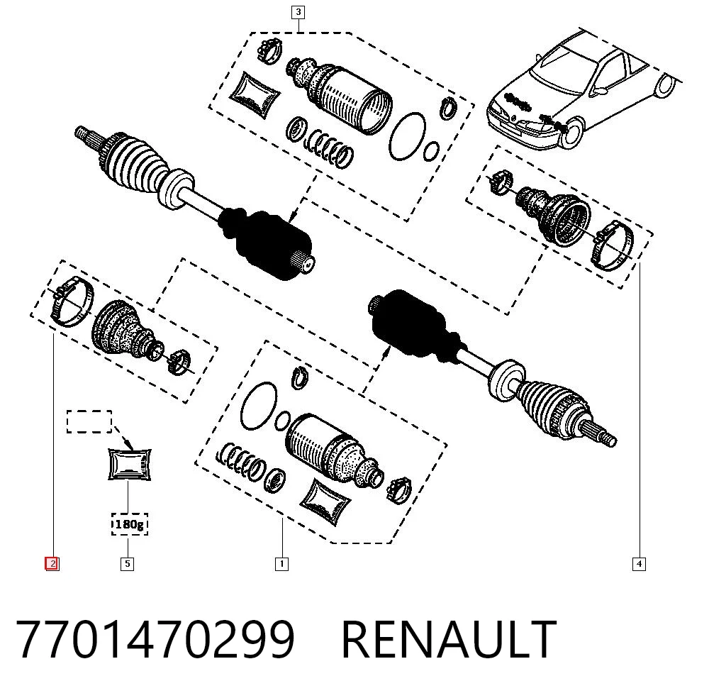 7701470299 Renault (RVI)