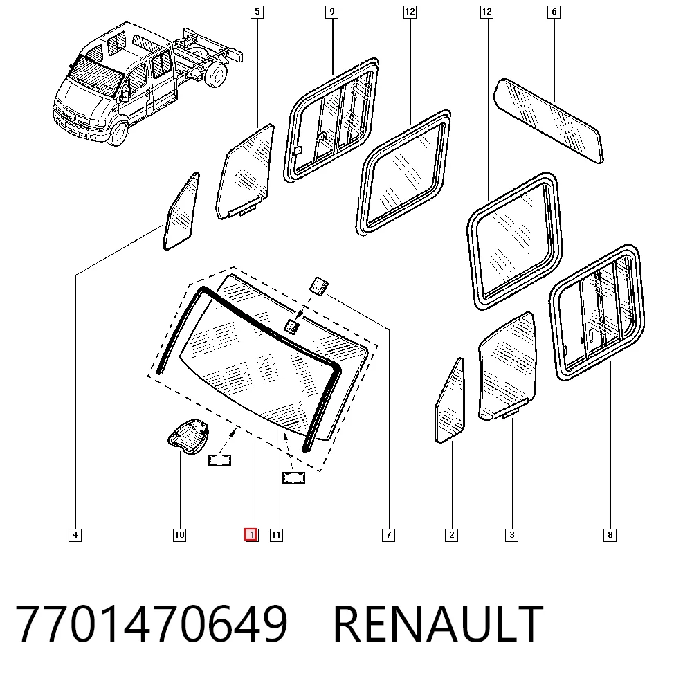 7701470649 Renault (RVI)