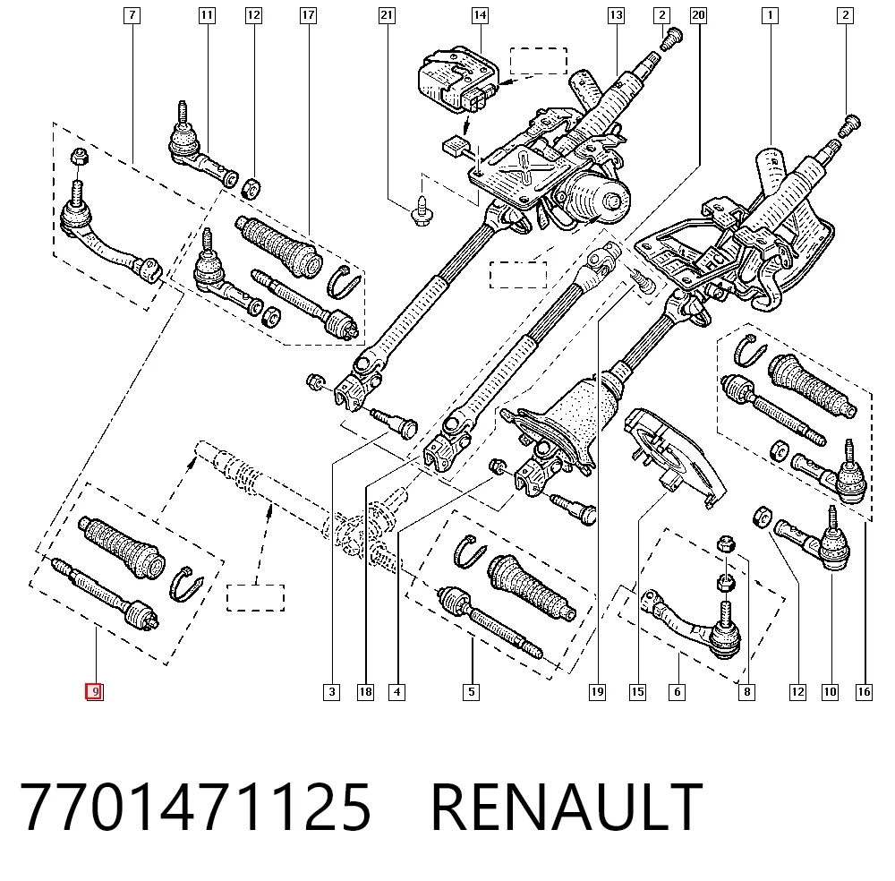 7701471125 Renault (RVI)