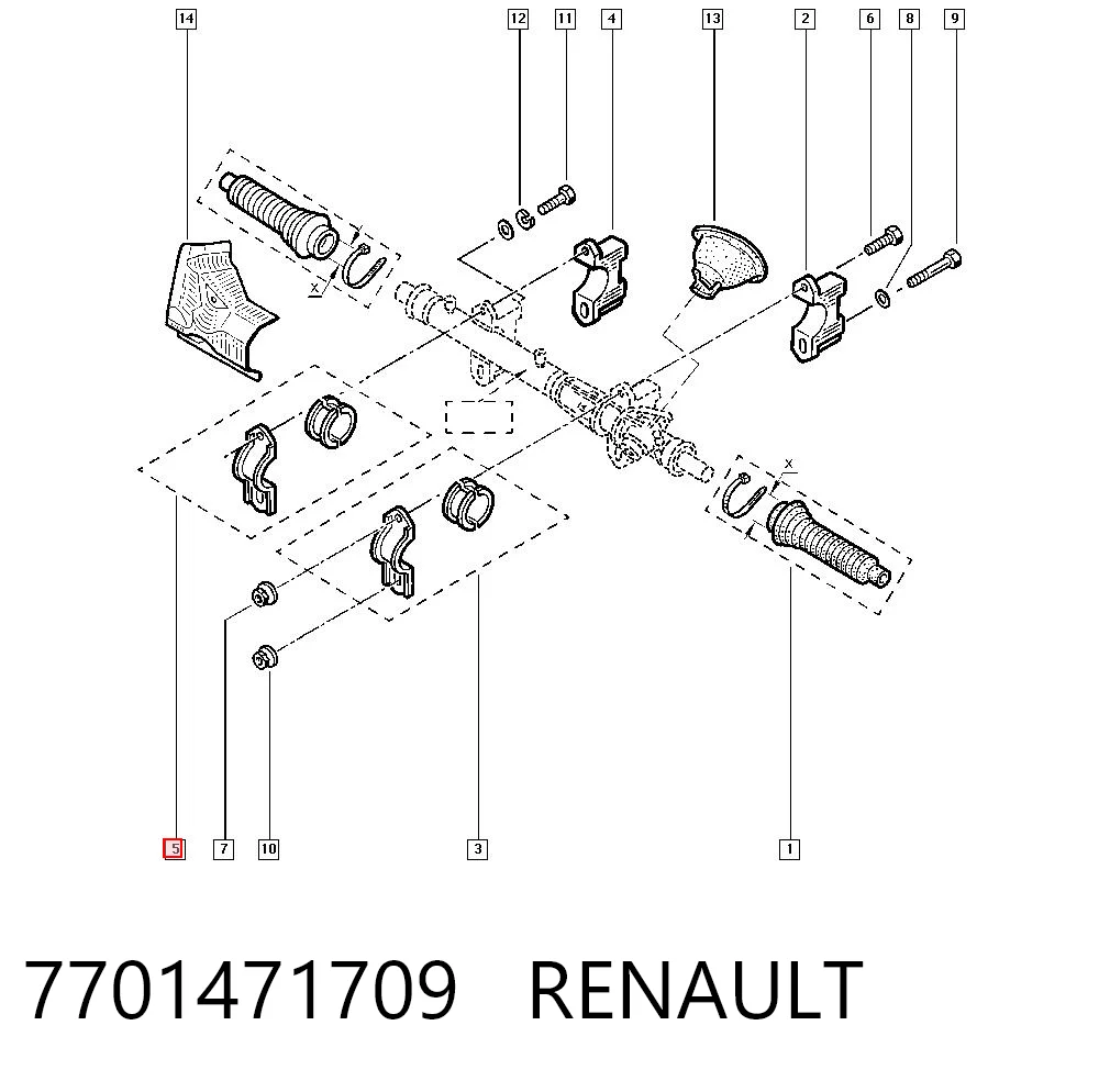 7701471709 Renault (RVI)