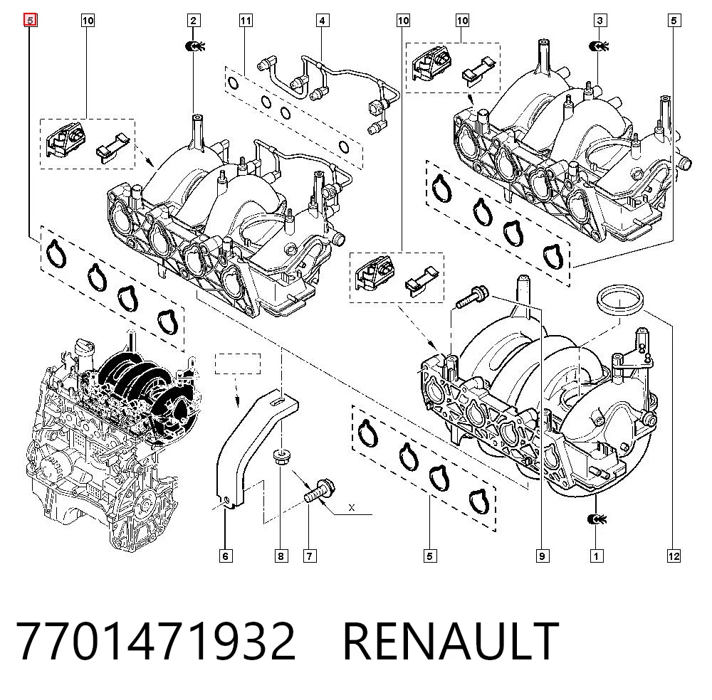 7701471932 Renault (RVI)