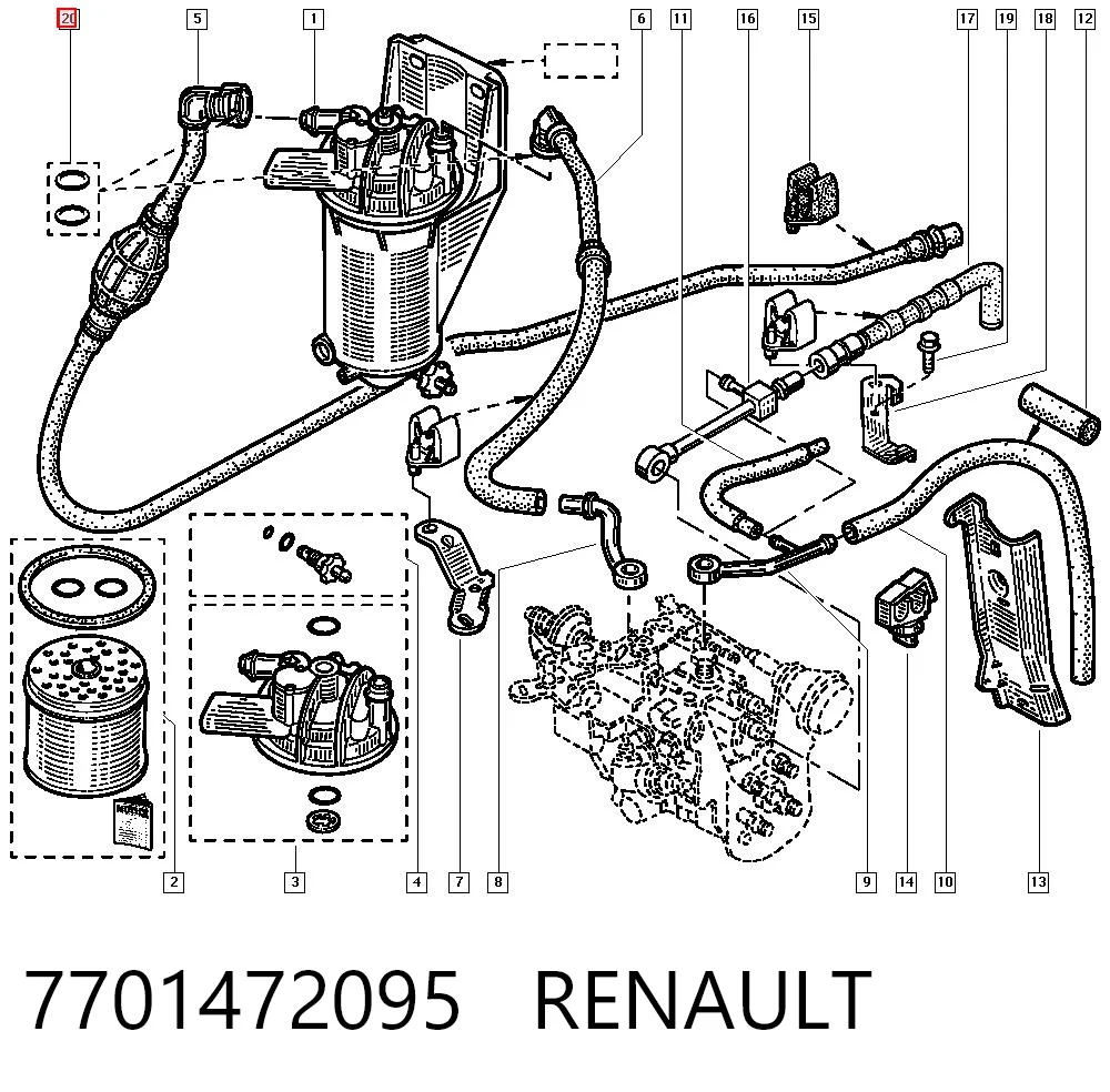 7701472095 Renault (RVI)