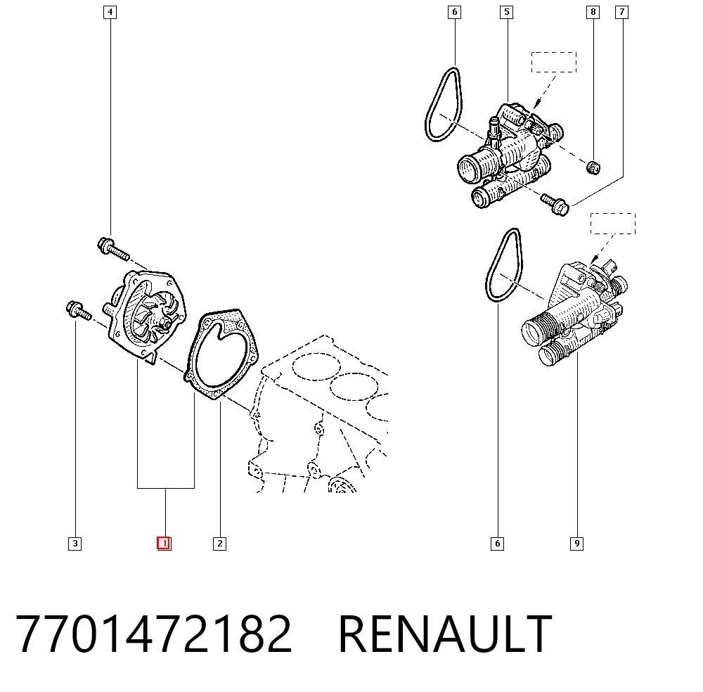7701472182 Renault (RVI)
