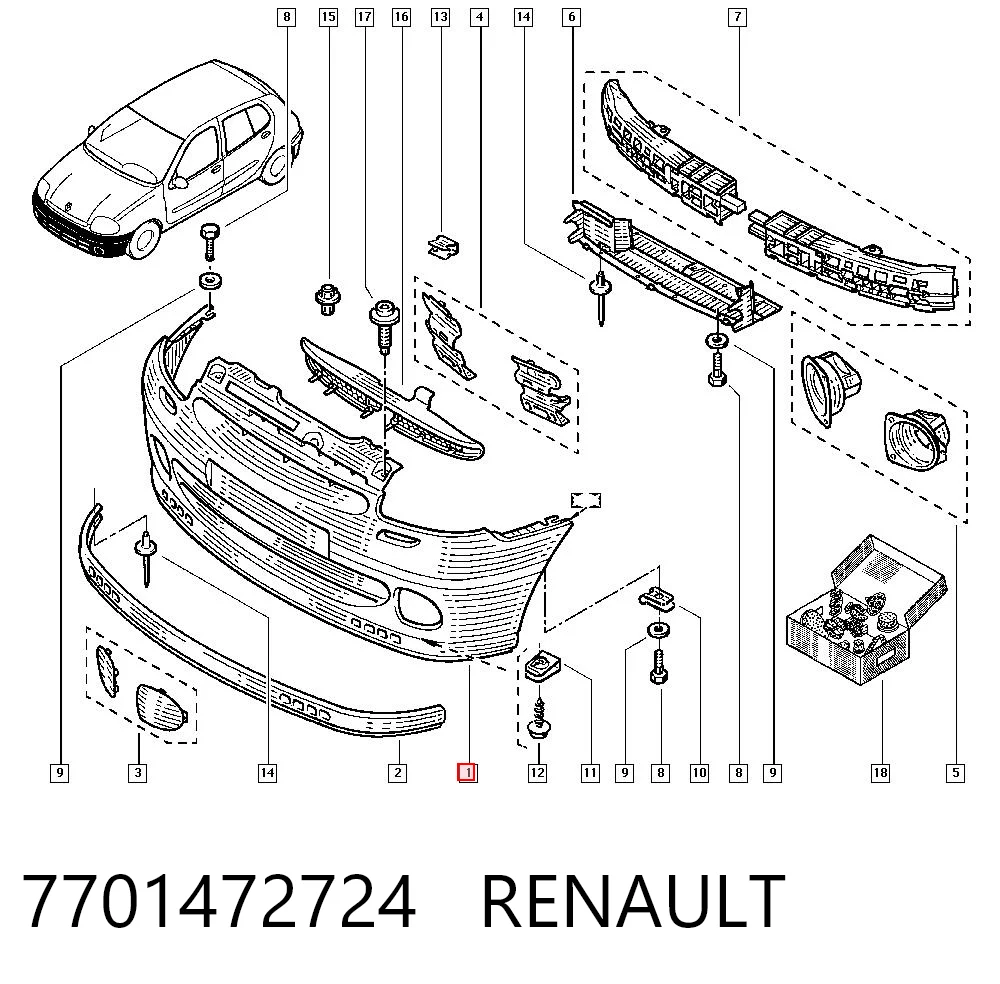 7701472724 Renault (RVI)