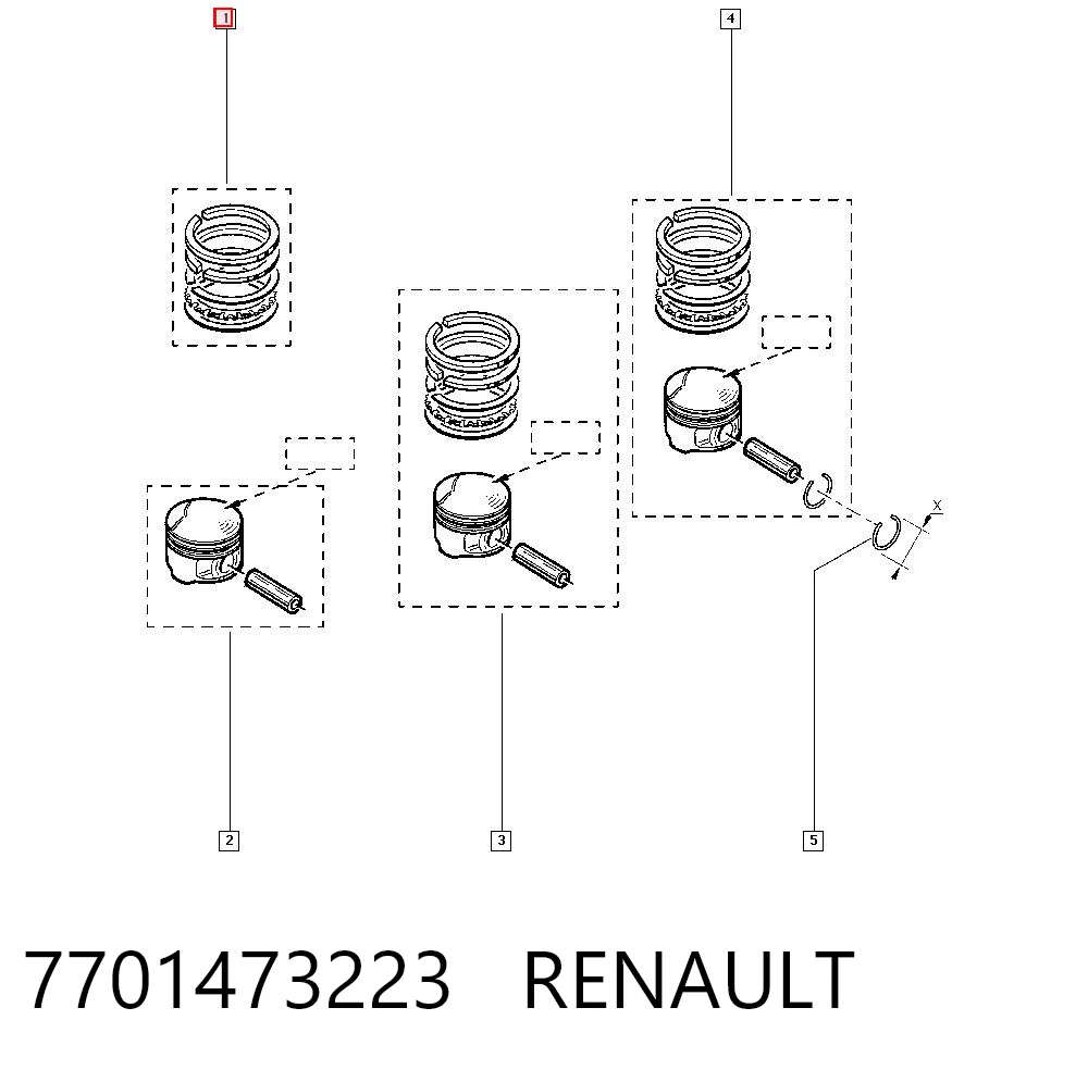 7701473223 Renault (RVI)