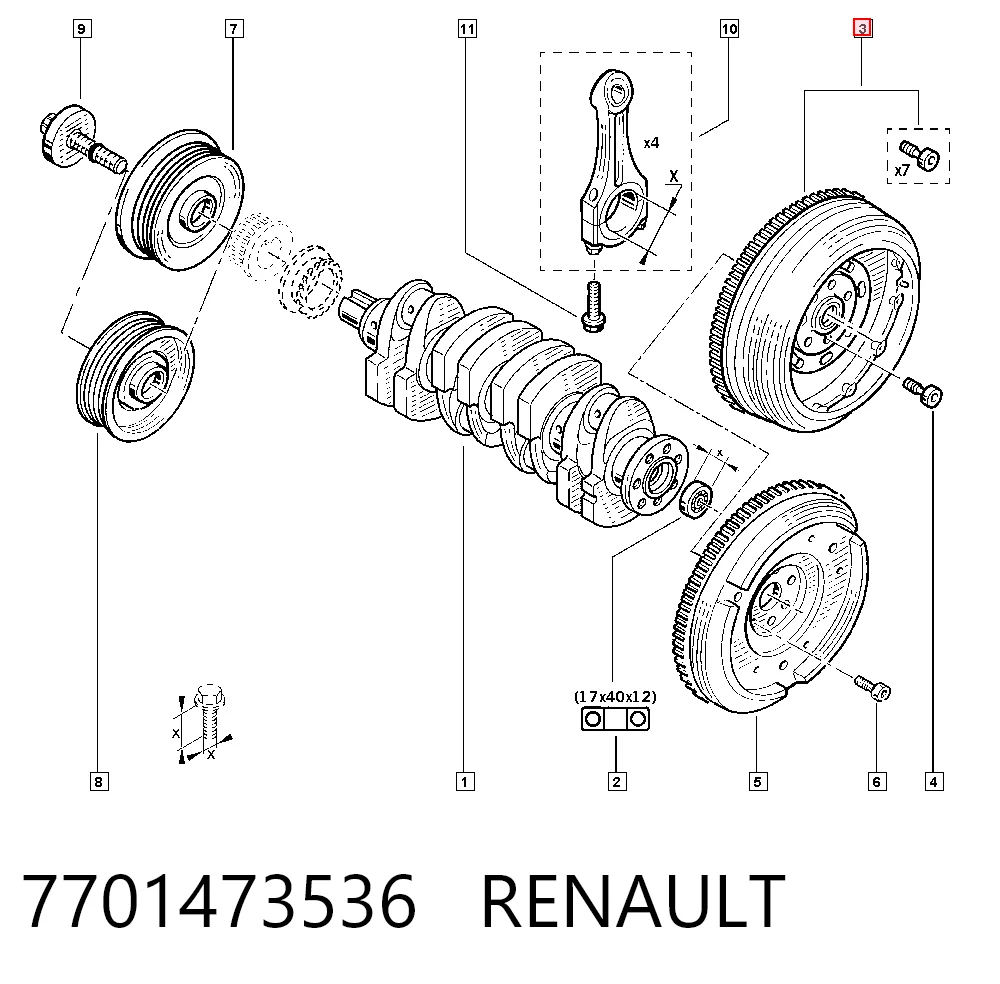 Comprar Volante motor Renault Trafic II FL