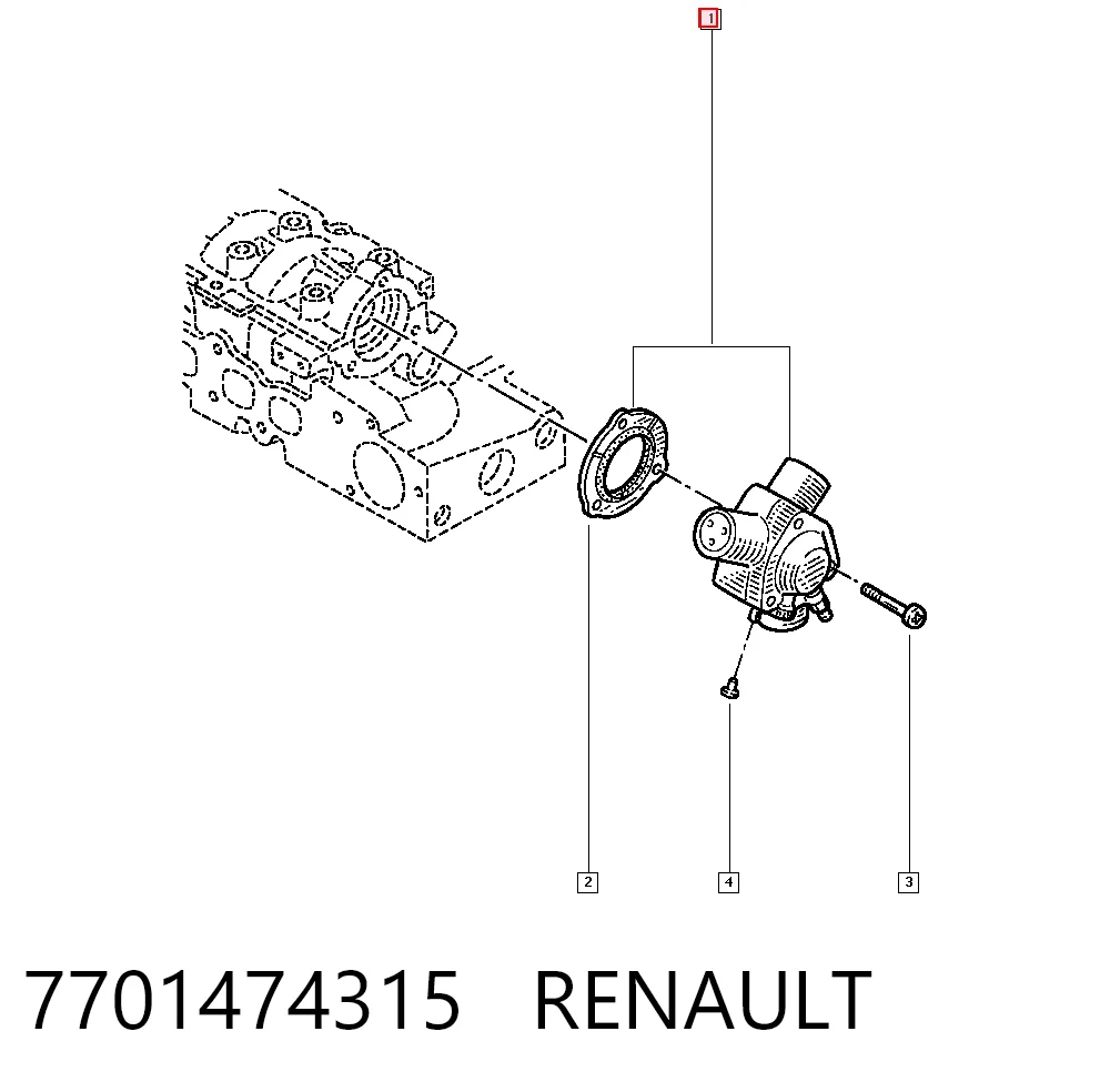 Bomba inyectora 7701474315 RENAULT