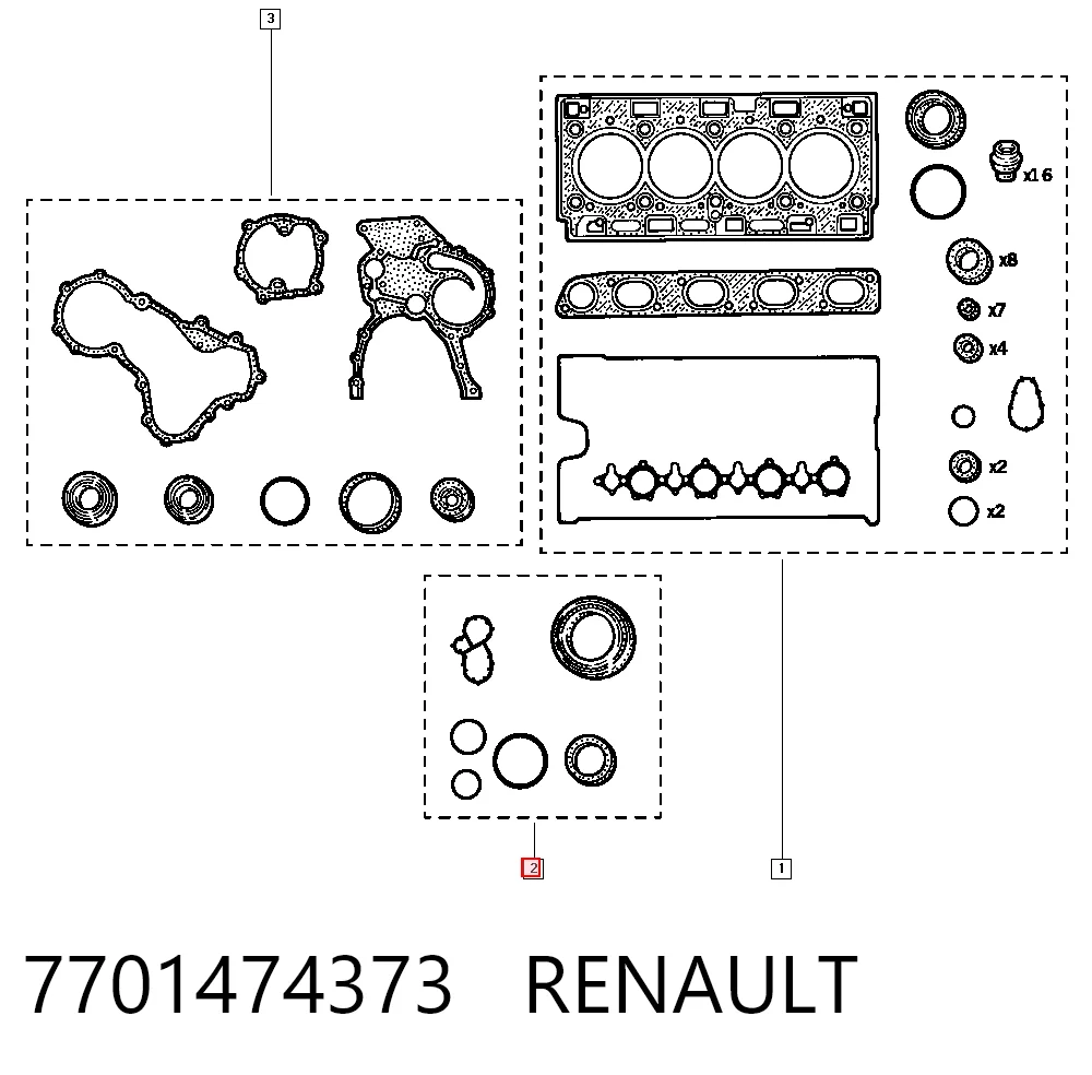 7701474373 Renault (RVI)