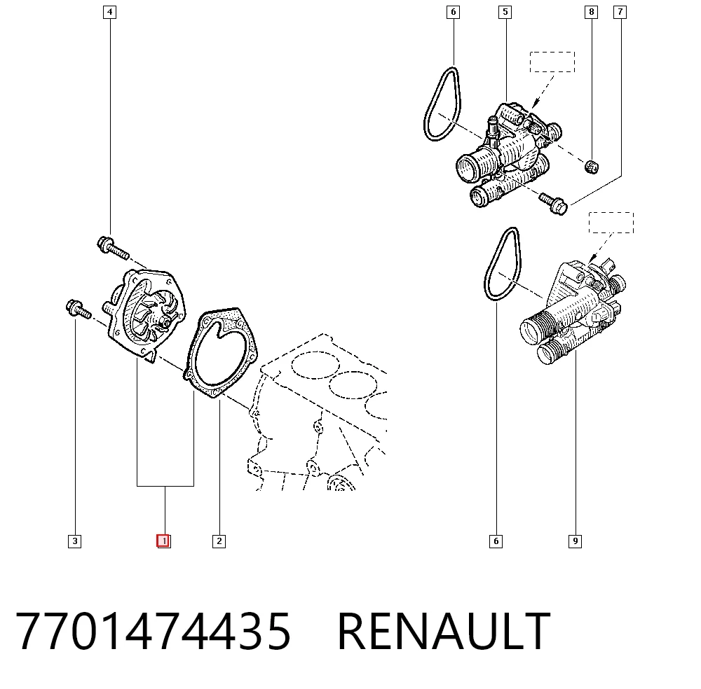 Bomba de refrigeración Suzuki Grand Vitara  (JB)