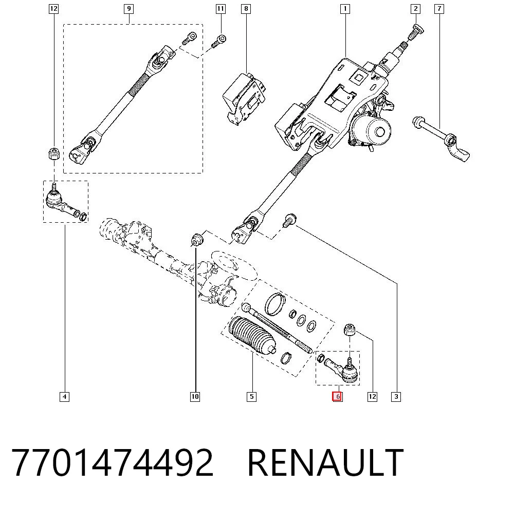 7701474492 Renault (RVI)