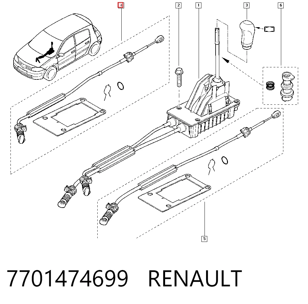 7701474699 Renault (RVI)