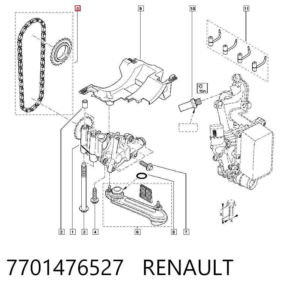 7701476527 Renault (RVI)