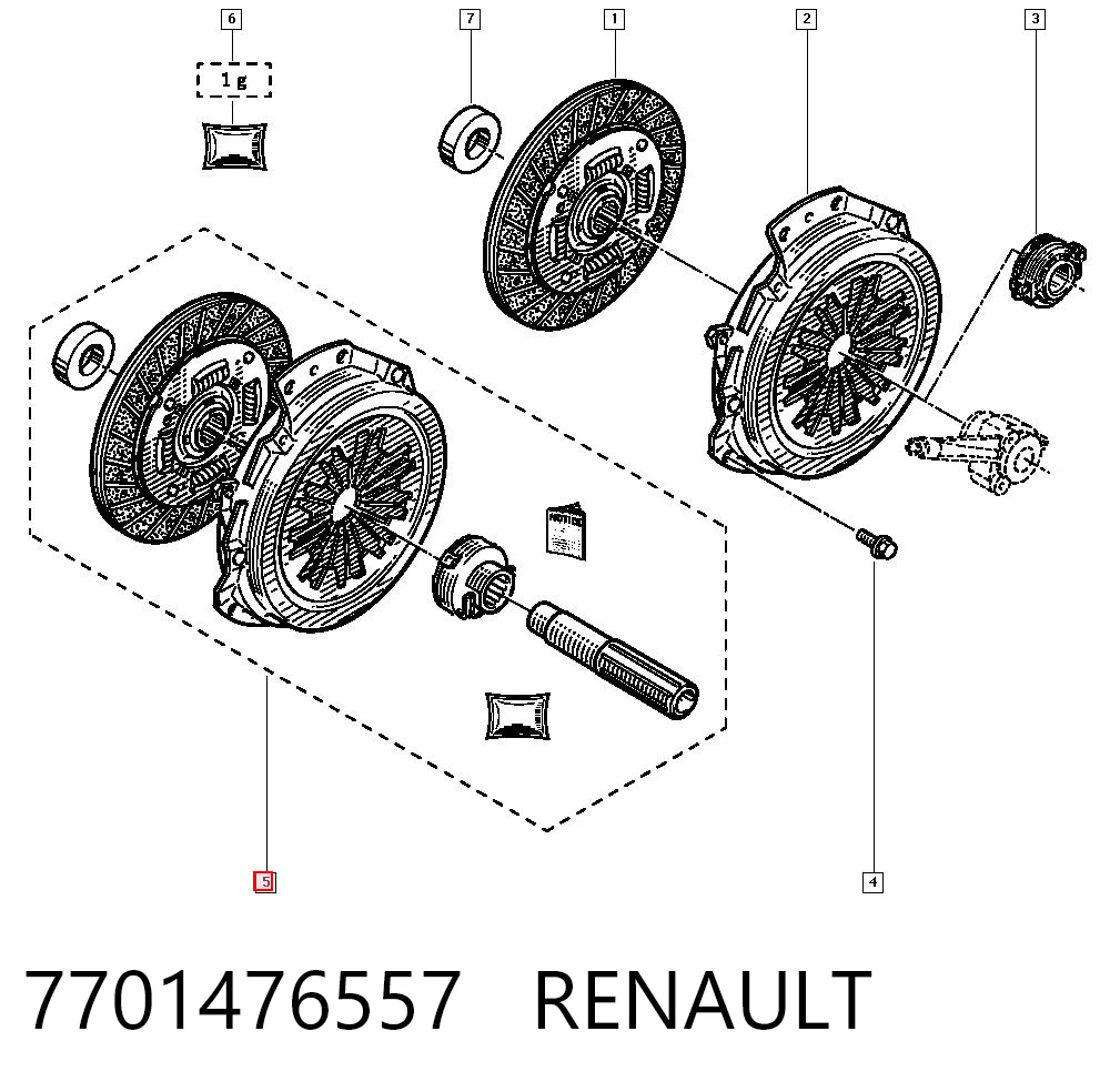 7701476557 Renault (RVI)