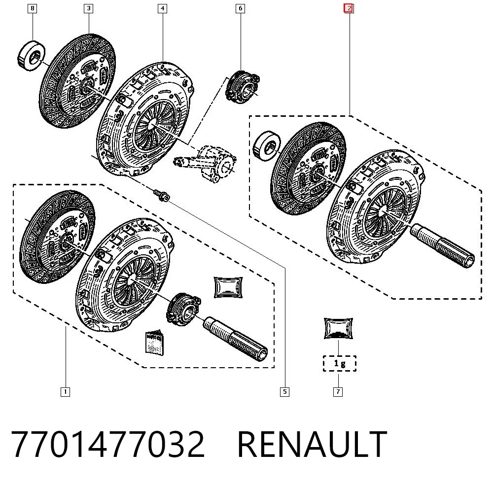7701477032 Renault (RVI)