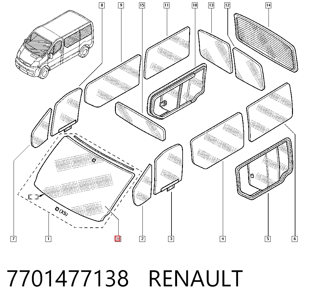 7701477138 Renault (RVI)