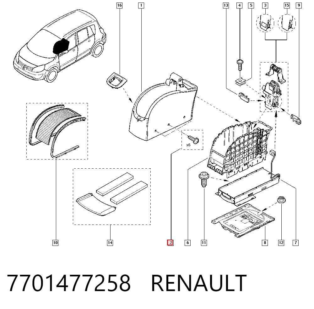 7701477258 Renault (RVI)