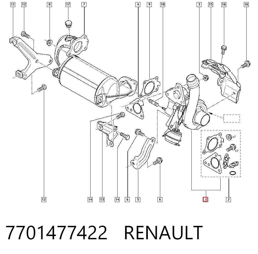 Comprar 4418707 General Motors Turbo de coche