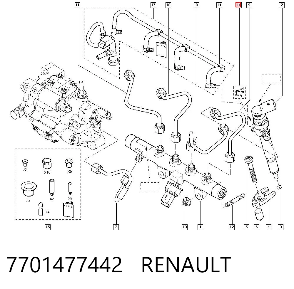 7701477442 Renault (RVI)