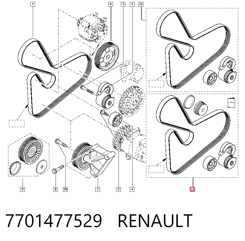 7701477529 Renault (RVI)