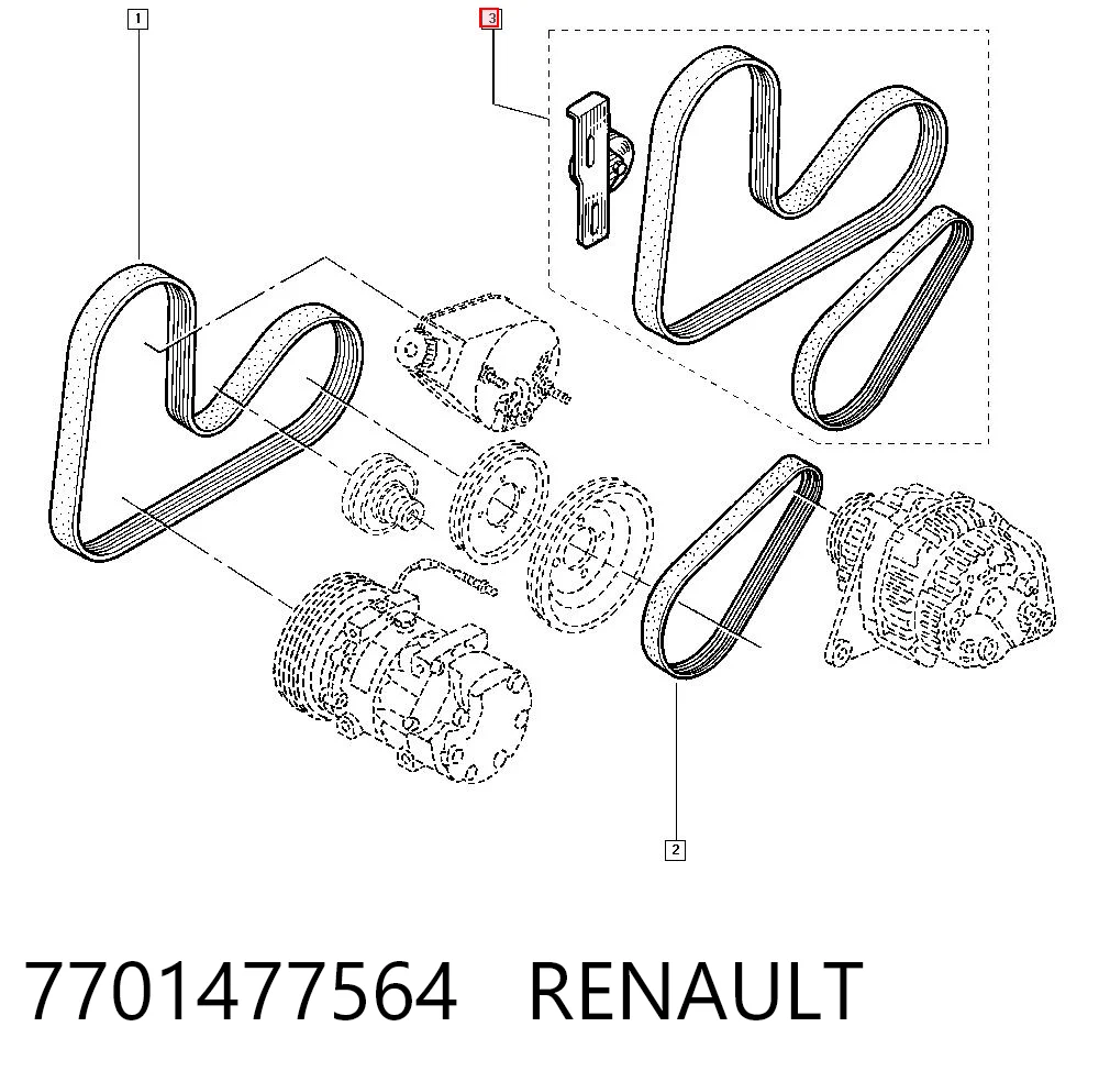 7701477564 Renault (RVI)