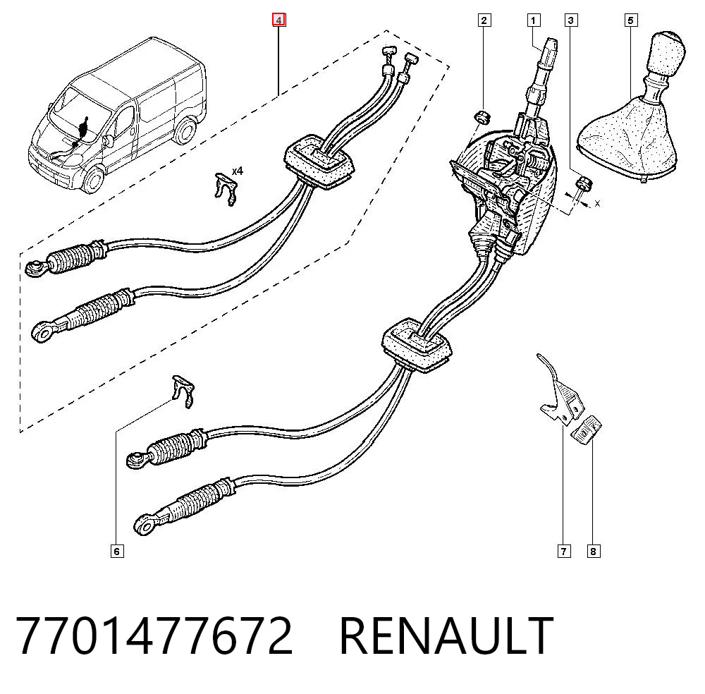 7701477672 Renault (RVI)