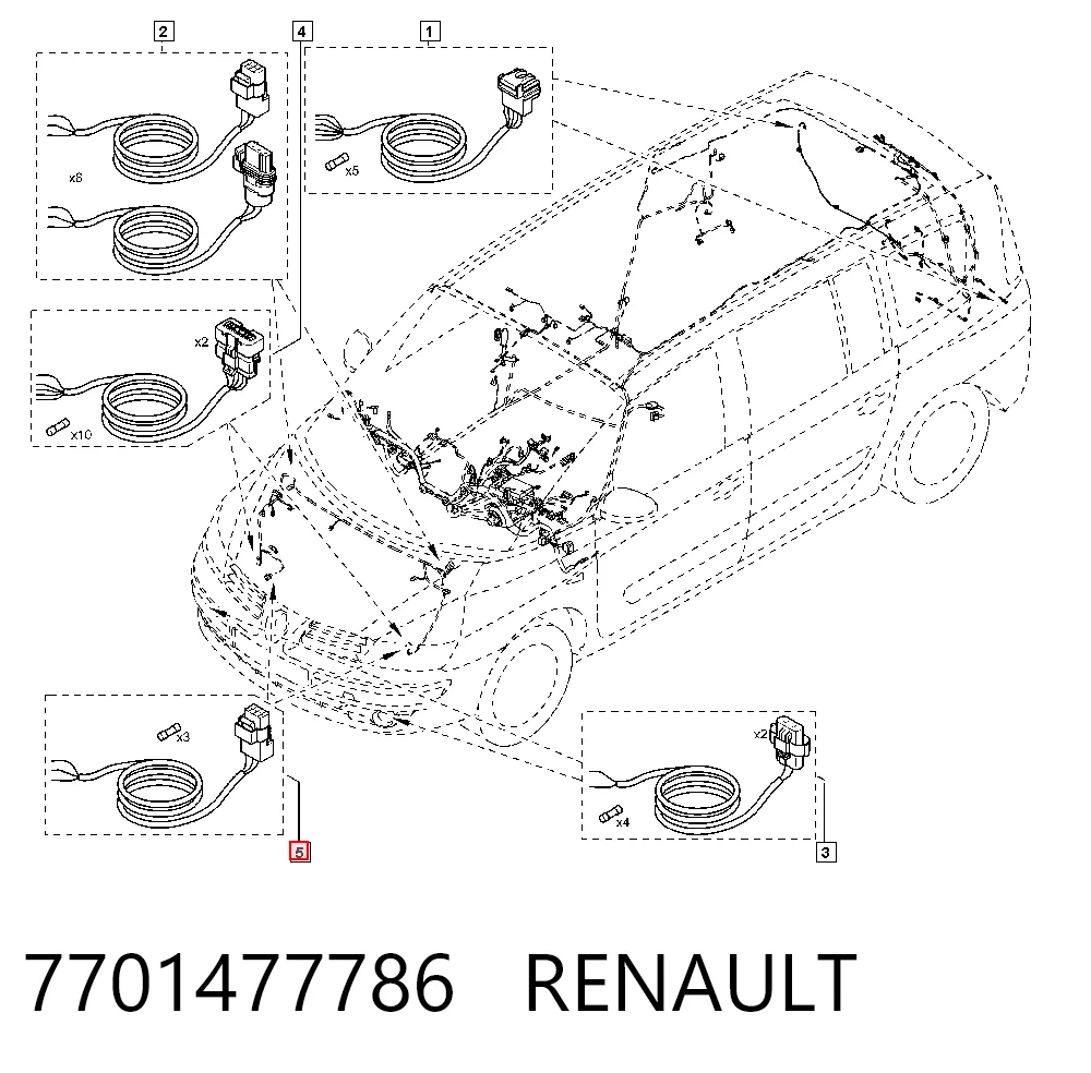 7701477786 Renault (RVI)