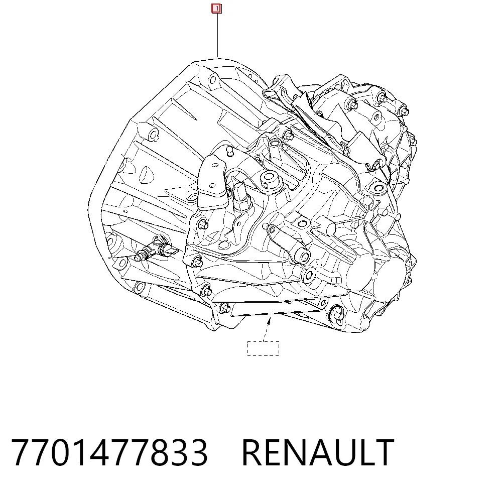 Caja de cambios mecánica para Renault Laguna III BT0, BT1