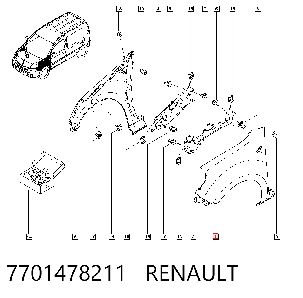 7701478211 Renault (RVI)