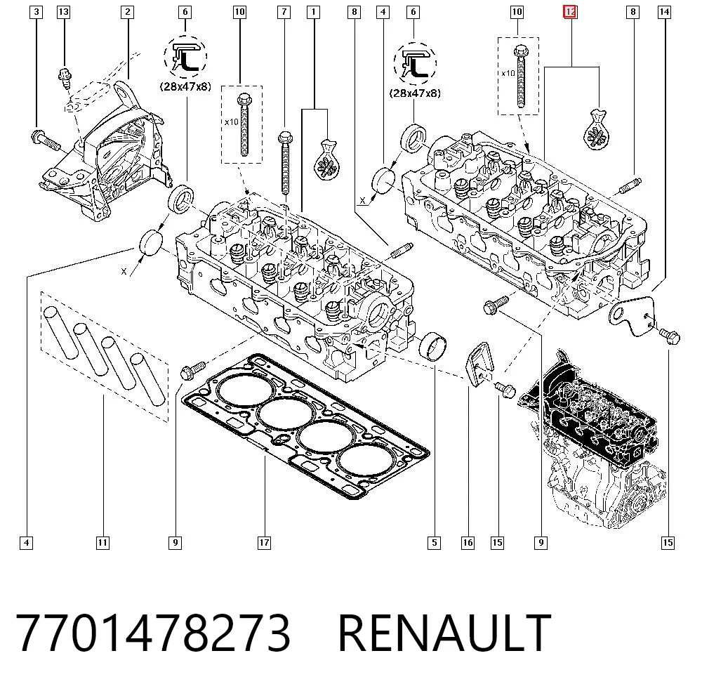 7701478273 Renault (RVI)