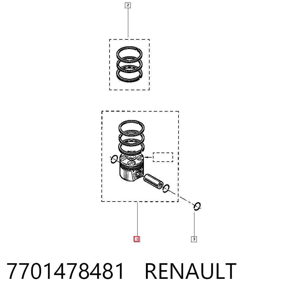 7701478481 Renault (RVI)