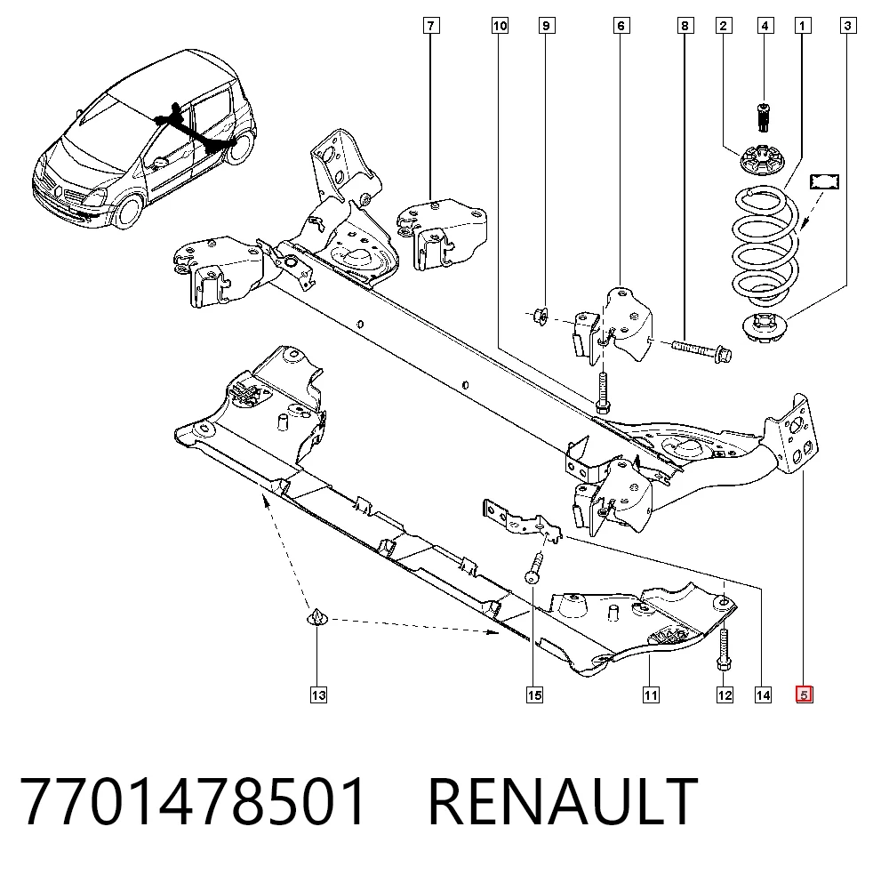 7701478501 Renault (RVI)