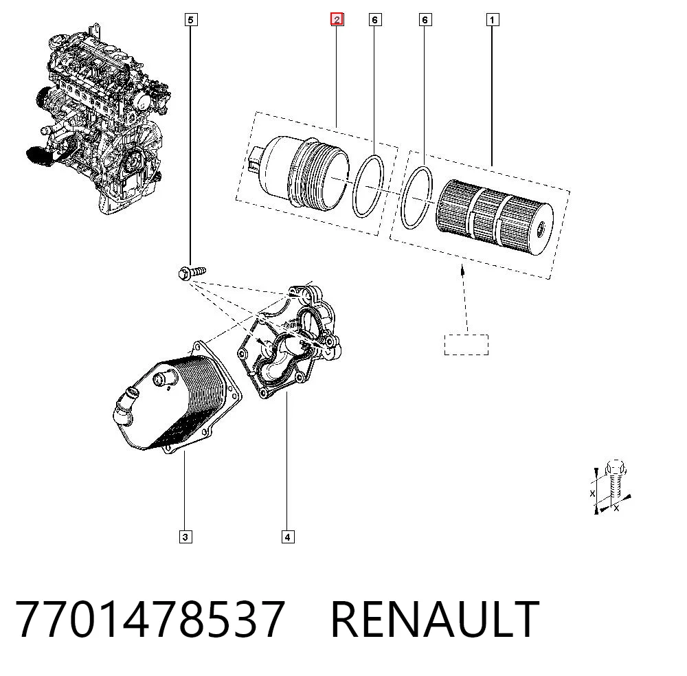 7701478537 Renault (RVI)
