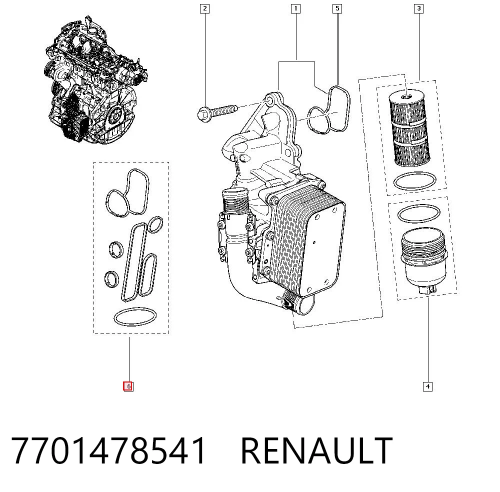 7701478541 Renault (RVI)
