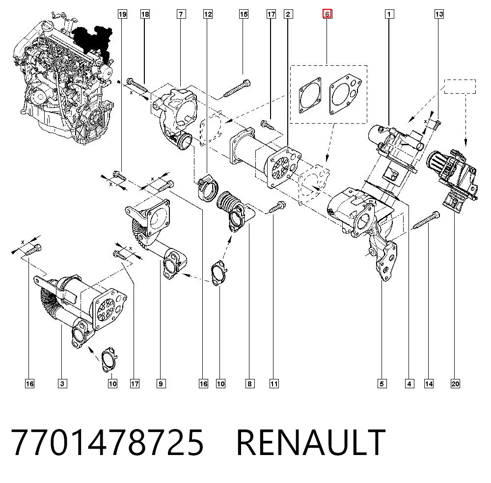 7701478725 Renault (RVI)