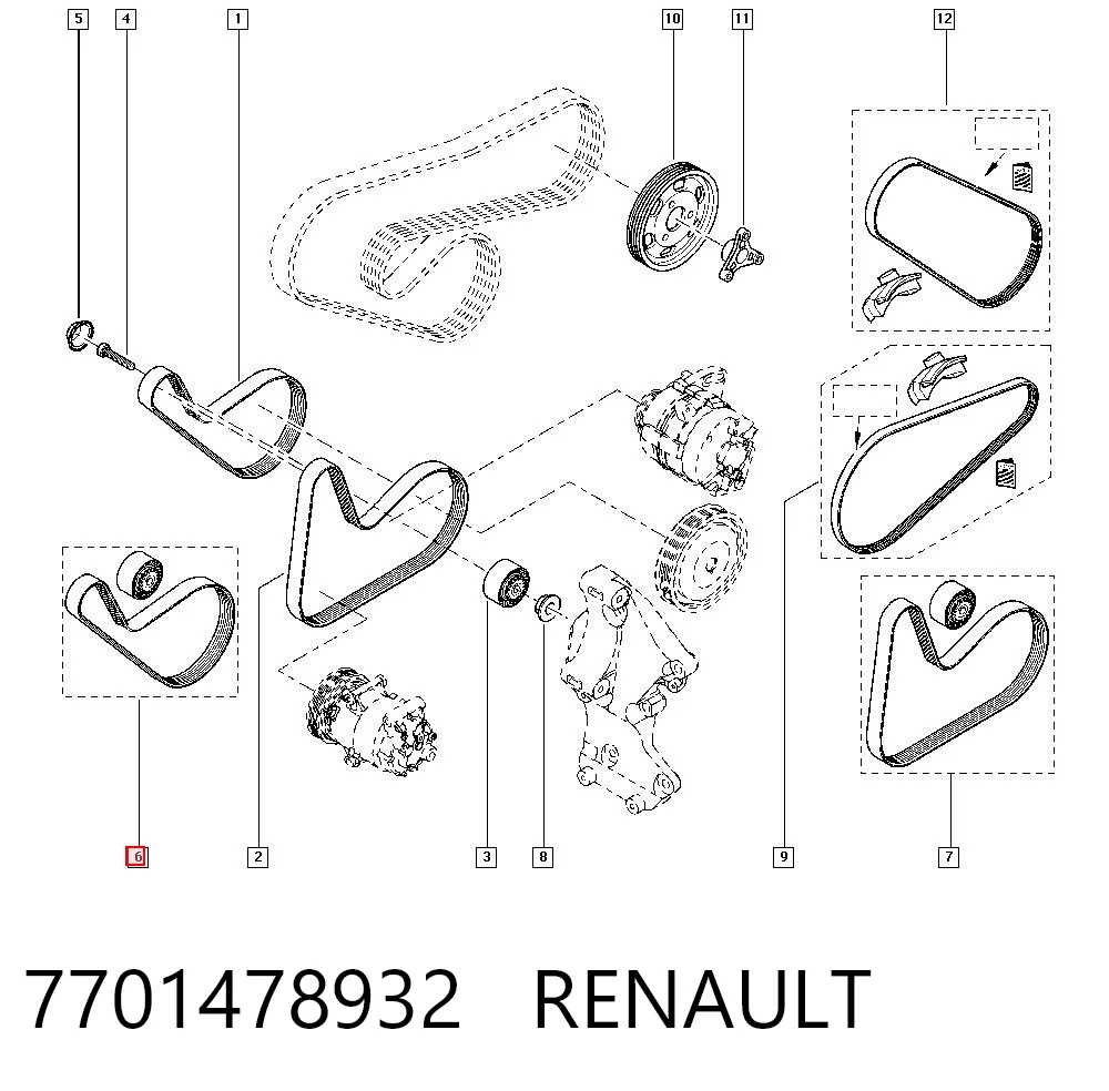 7701478932 Renault (RVI)
