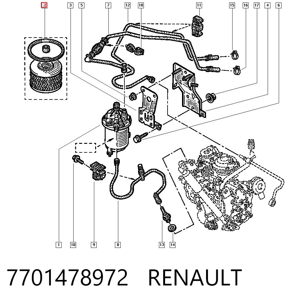 7701478972 Renault (RVI)