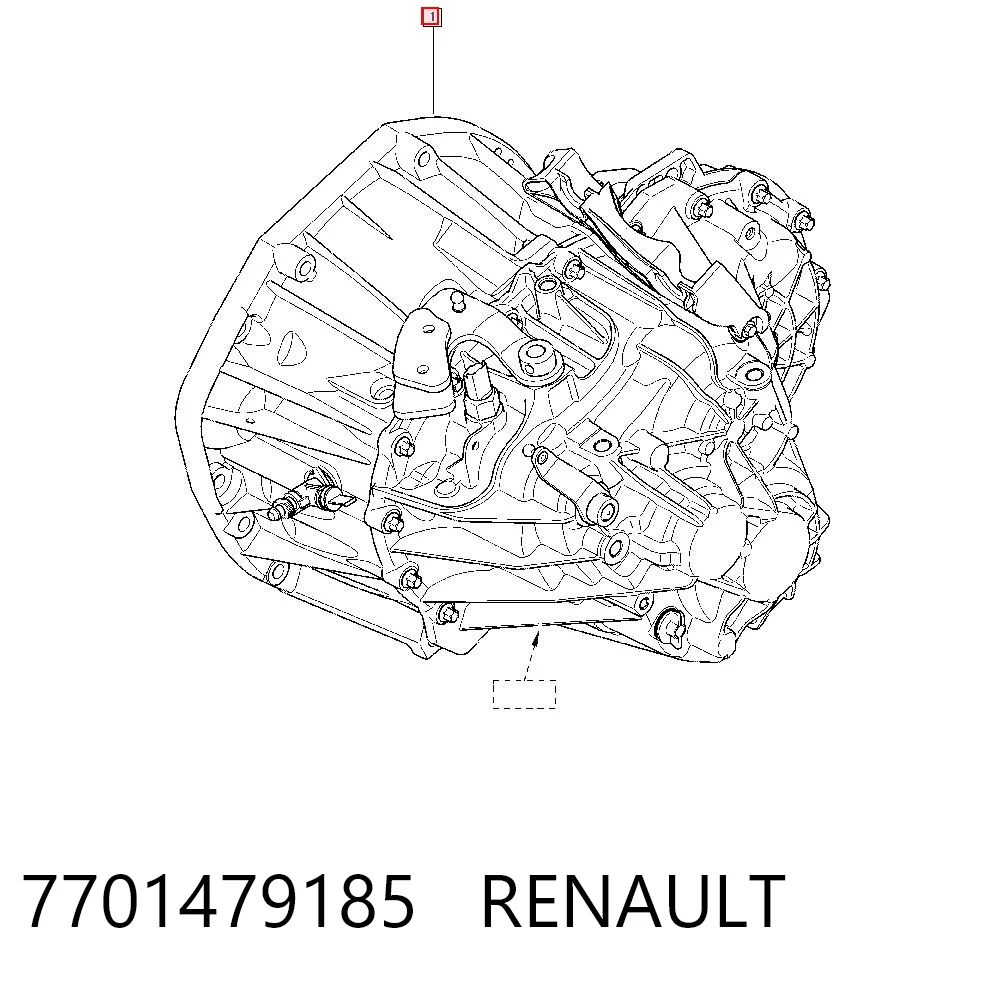 Transimisión manual para Renault Laguna III BT0, BT1