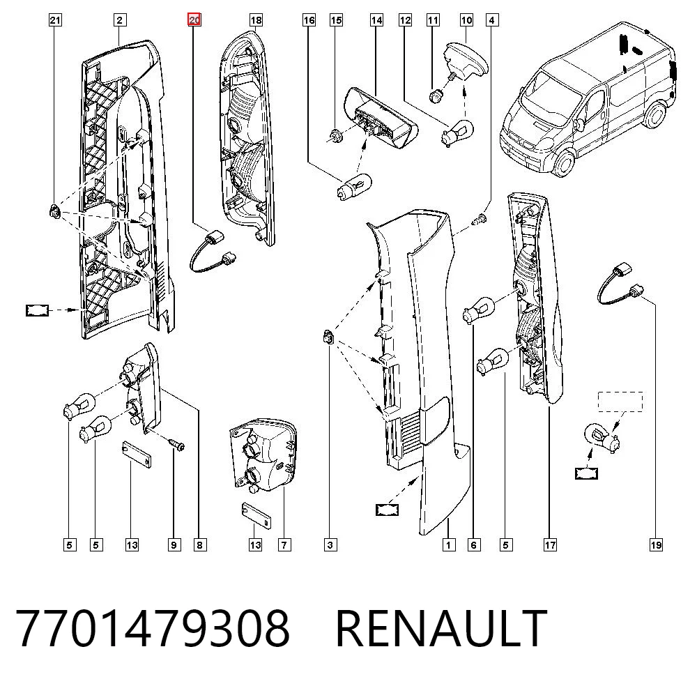 7701479308 Renault (RVI)