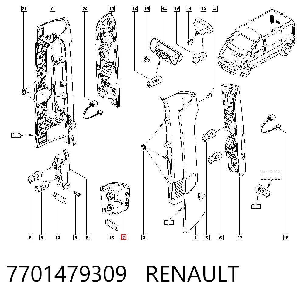 7701479309 Renault (RVI)