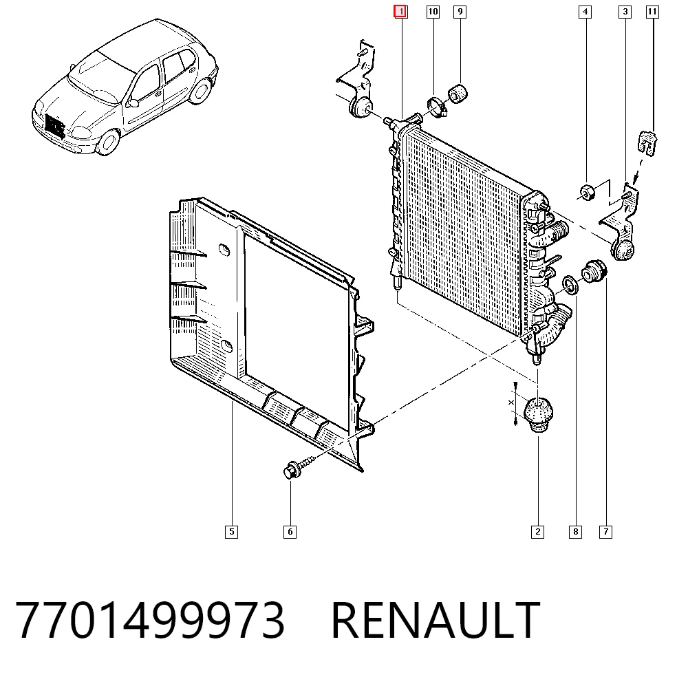 7701499973 Renault (RVI)
