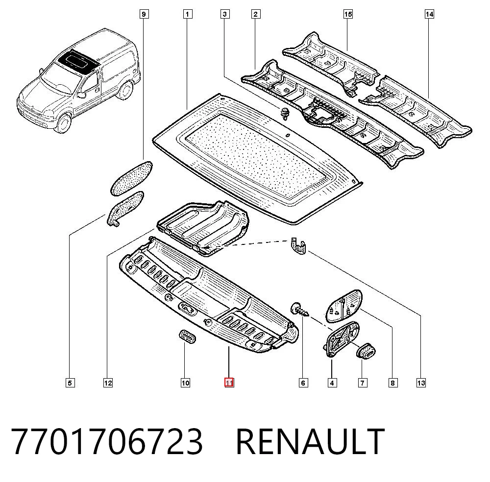 7701706723 Renault (RVI)
