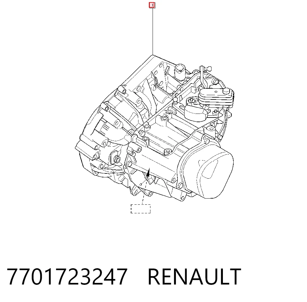 Caja de cambios mecánica para Renault Clio IV BH
