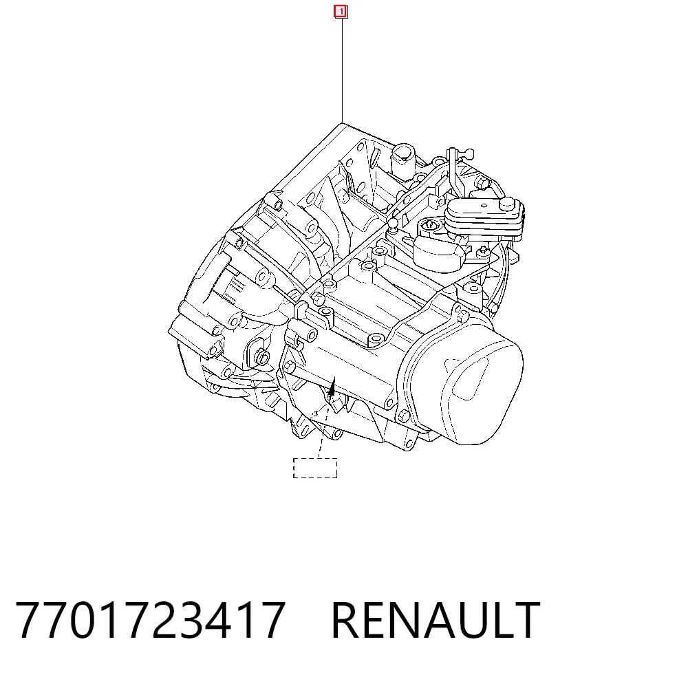 Transimisión manual para Renault Clio IV BH